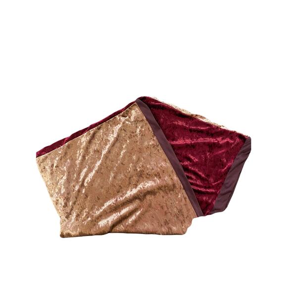 Apt. 9 Burgundy Pink Soft Cozy Crushed Velvet Lightweight Infinity Scarf - Picture 1 of 7